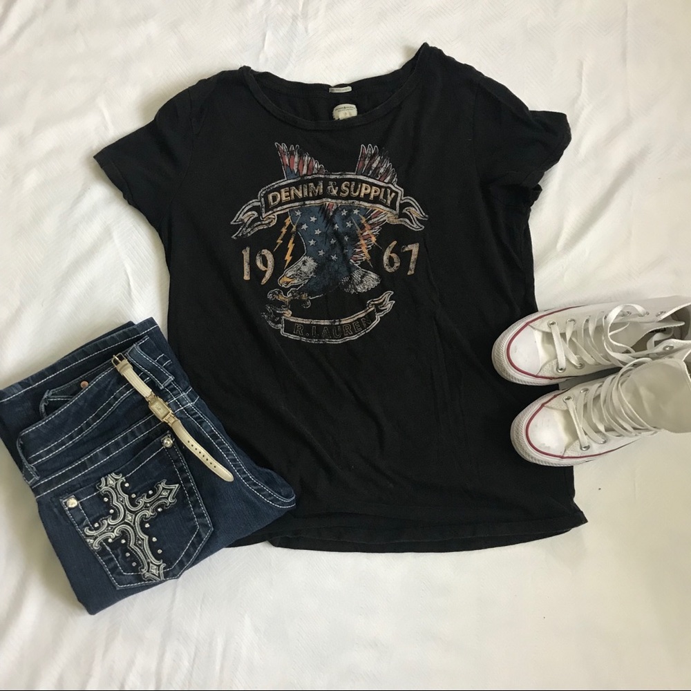 RL denim and supply t shirt